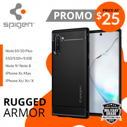 Spigen Rugged Armor for Samsung & iPhone