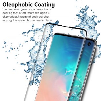 S20 Fingerprint Friendly Screen Protector Tempered Glass - Image 4