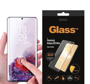 S20 Fingerprint Friendly Screen Protector Tempered Glass