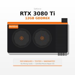 Refurbished NVIDIA RTX 3080 Ti 12GB Graphics Card Singapore