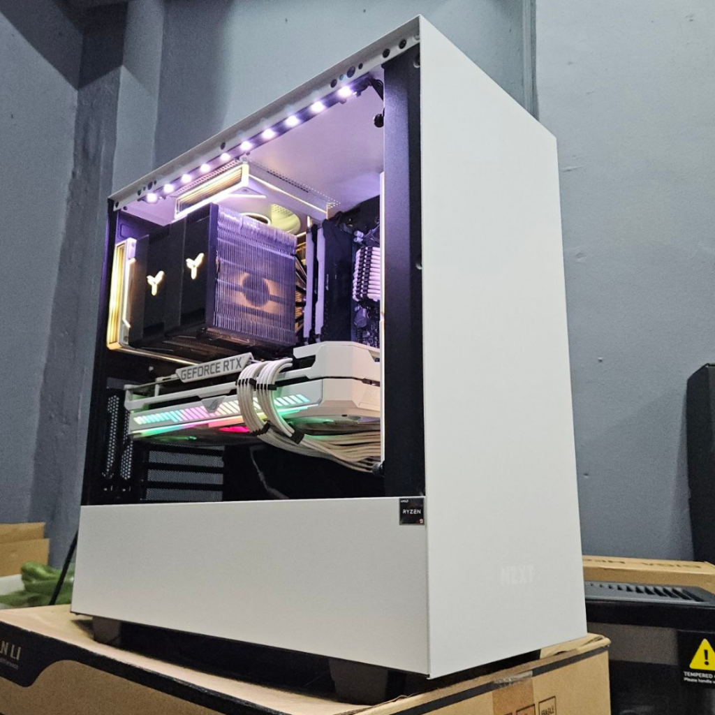White NZXT Desktop